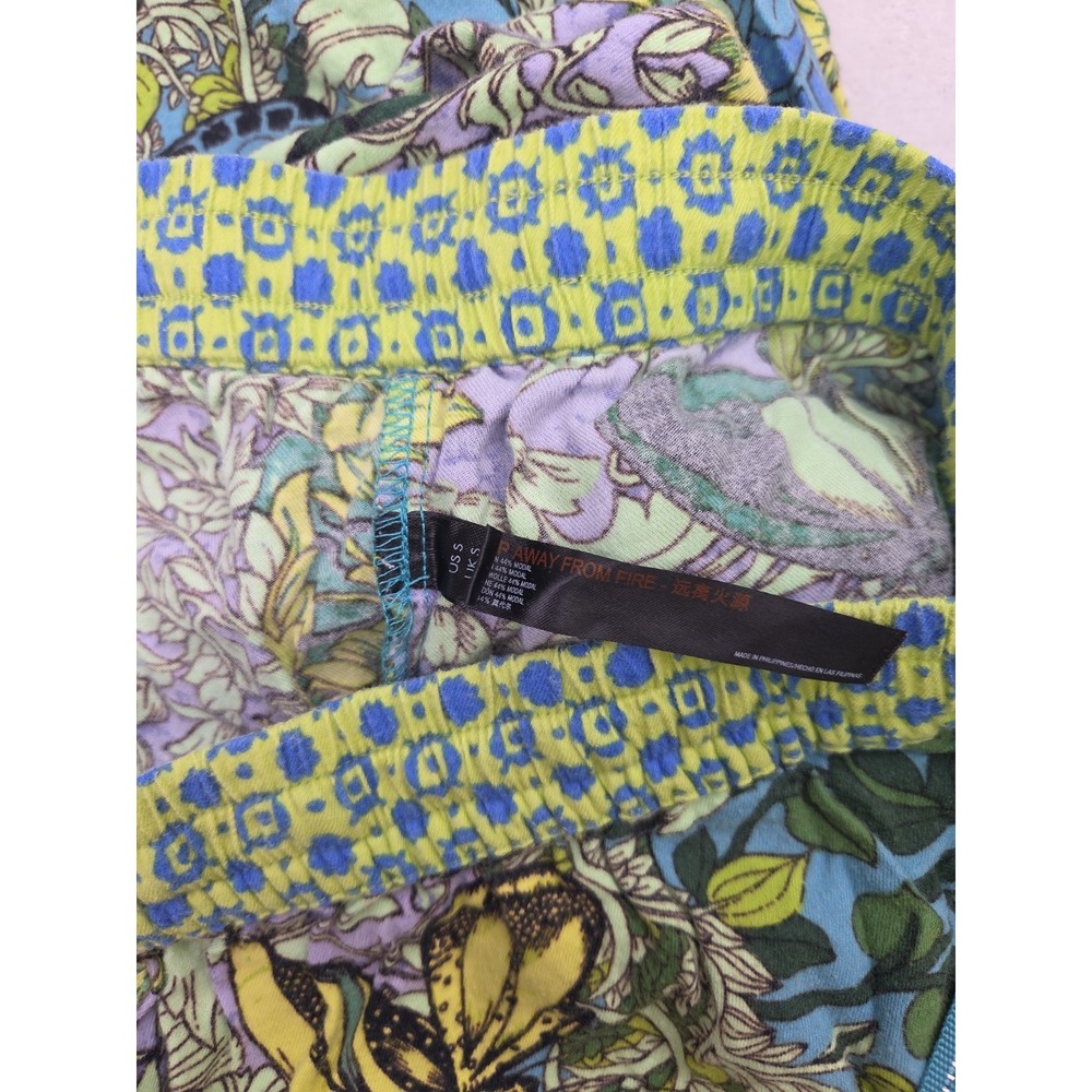 Anthropologie Alexandra Farmer Secret Garden Butterfly Pajama Pants Size Small - Picture 11 of 13
